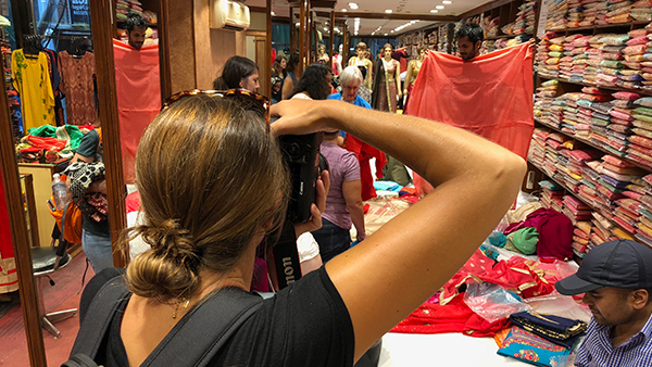 Shopping for Outfits with the Ladies